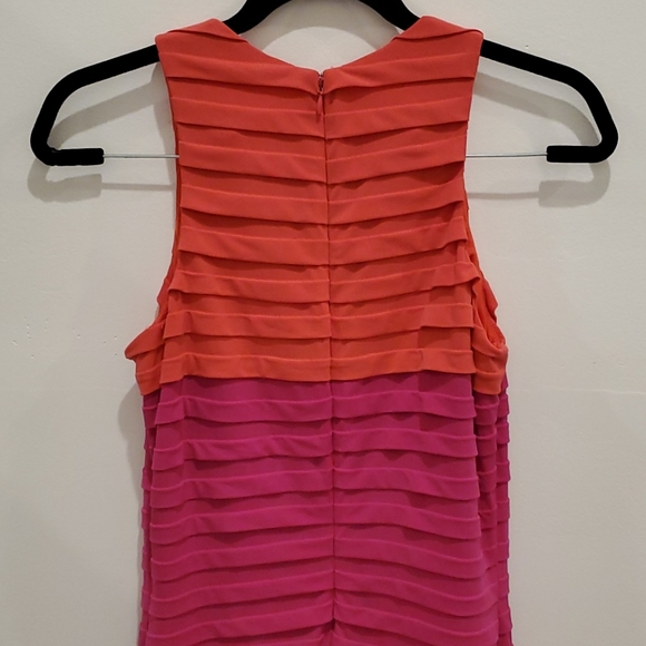 Woman's London Times Sleeveless Pleated Steath Dress - Picture 5 of 14